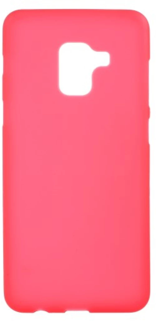 Θήκη TPU Σιλικόνης για Galaxy A8 2018 - Κόκκινη