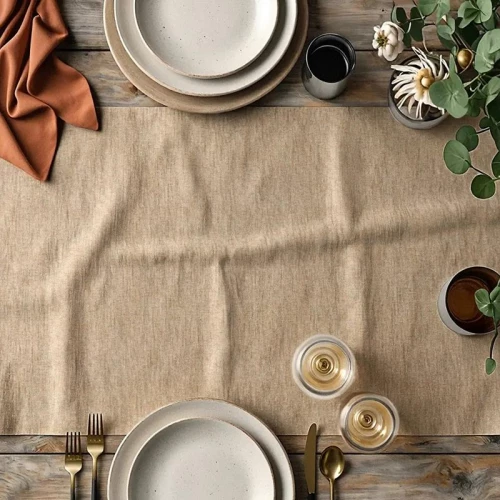 Τραπεζομάντηλο Mallorca Σπαγγί 140x140 Borea