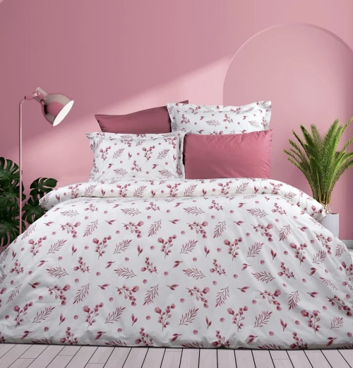 Σετ Σεντόνια Μονά 3τμχ (160x240) Μυρτώ 353 Rotten Apple φανελένια DimCol