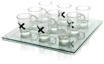 Επιτραπέζιο Παιχνίδι i-Total Tic Tac Toe με Γυάλινα Ποτήρια 18+ XL2647