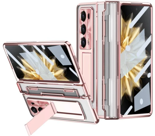 For Honor Magic V2 Phantom Armor Series Integrated Folding Phone Θήκη (Ροζ)