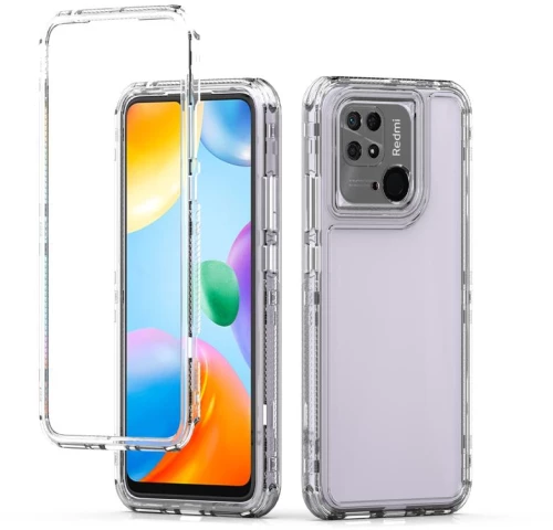 Για Redmi 10C Ακρυλικό διαφανές τηλέφωνο θήκη