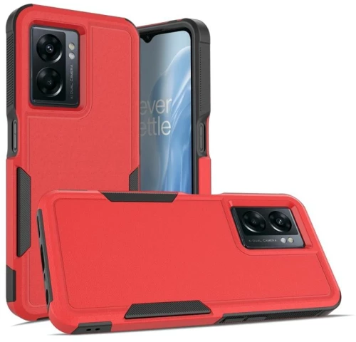 Για OPPO A57 / A57s / OnePlus Nord N300 2 σε 1 PC + TPU τηλέφωνο θήκη (Κόκκινο)