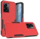 Για OPPO A57 / A57s / OnePlus Nord N300 2 σε 1 PC + TPU τηλέφωνο θήκη (Κόκκινο)