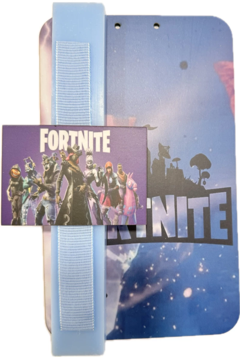 Λαμπάδα Πασχαλινή Fortnite σε Ξύλινο Διακοσμητικό Ταμπλό