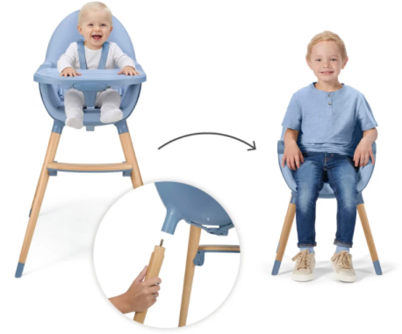 Καρεκλάκι Φαγητού 2 σε 1 Kinderkraft Fini 2 GREEN