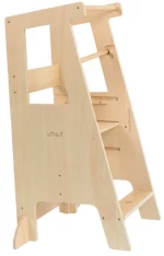 Eli Neli Montessori 3in1 Ξύλινος Πύργος Εκμάθησης 90cm