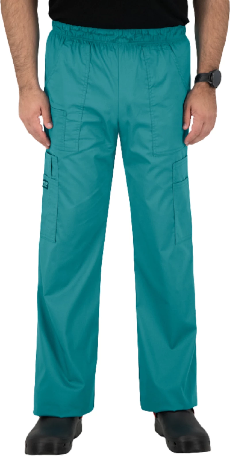 Unisex Ελαστικό Cargo Παντελόνι Ιατρικής Βεραμάν - Cherokee Mr Cargo WWE4005 Pants Teal