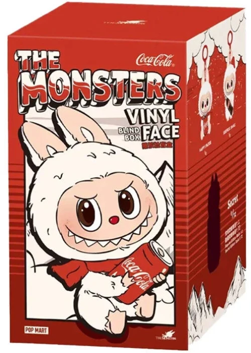 Μπρελόκ Labubu The Monsters Coca Cola Series Vinyl Face Single Blind Box  κ. 894159762