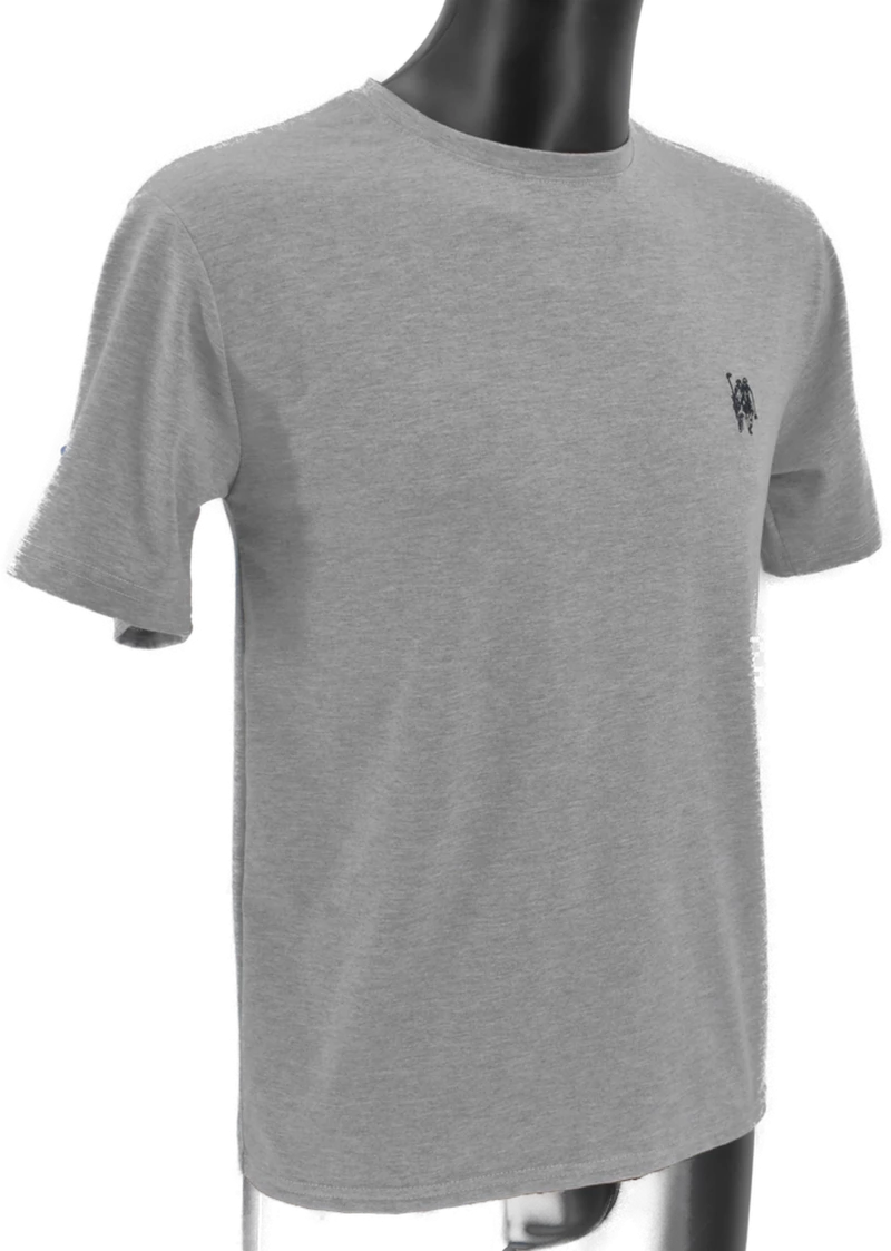 Ανδρικό T-shirt New World Polo Grey K.TS1001