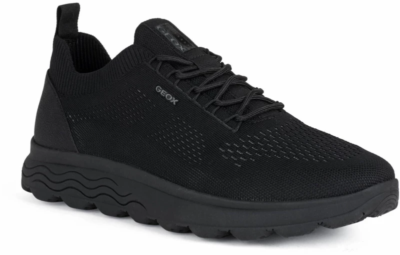 Geox Spherica Ανδρικά Sneakers Μαύρα U35BYA0006KC9999