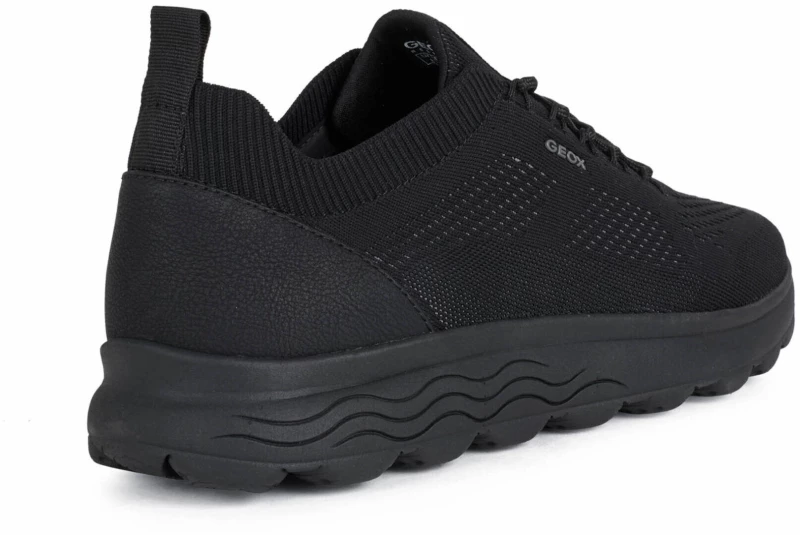 Geox Spherica Ανδρικά Sneakers Μαύρα U35BYA0006KC9999