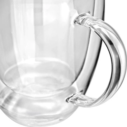 Estia Κούπα Γυάλινη 350ml Διπλού Τοιχώματος Διάφανη 07-35396