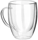 Estia Κούπα Γυάλινη 350ml Διπλού Τοιχώματος Διάφανη 07-35396