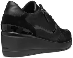 Geox D Spherica Γυναικεία Sneakers Μαύρα D46RAA05422C9999