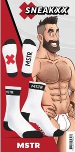 Ανδρικές Κάλτσες MSTR Socks - Λευκές