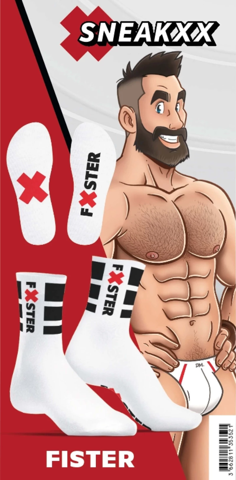 Ανδρικές Κάλτσες FISTER Socks - Λευκές