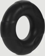 Δαχτυλίδι Πέους Σιλικόνης Forto F-33 25 mm Silicone Large Cock Ring - Μαύρο