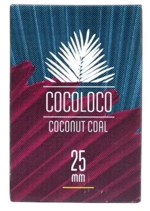 Κάρβουνα Ναργιλέ Cocoloco 1kg 25mm