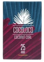 Κάρβουνα Ναργιλέ Cocoloco 1kg 25mm