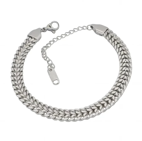 Διπλή επίπεδη curb αλυσίδα (B3480)