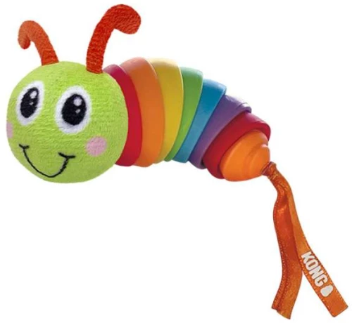 Kong Παιχνίδι Γάτας Bat-A-Bout Clackz Catepillar