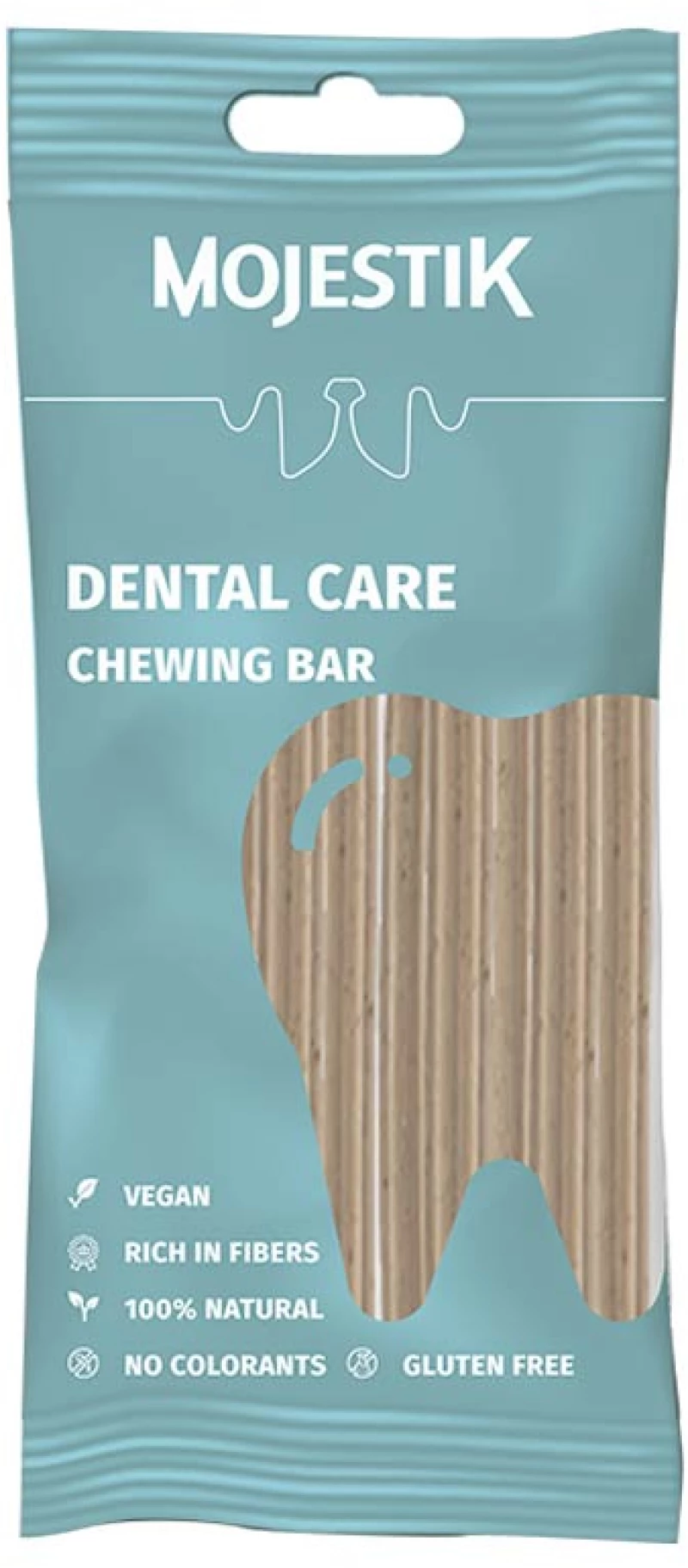 Mojestik Λιχουδιά Σκύλου Dental Care Bars Medium / Large 4τμχ
