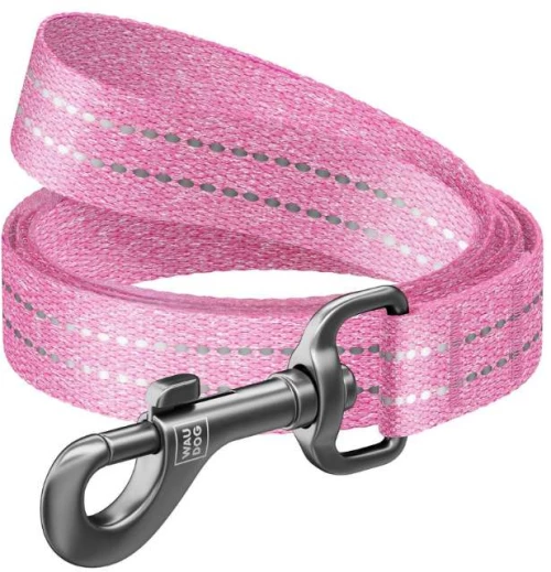 Waudog Λουρί Σκύλου Reflective Pink S 15mm x 500cm