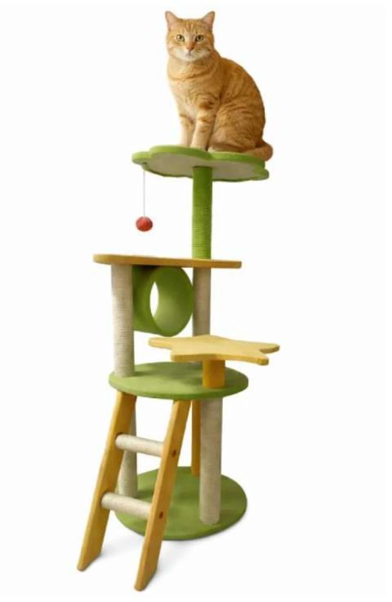Whisker Woods Γατόδεντρο - Ονυχοδρόμιο Γάτας Cat Tree 55x40x101cm