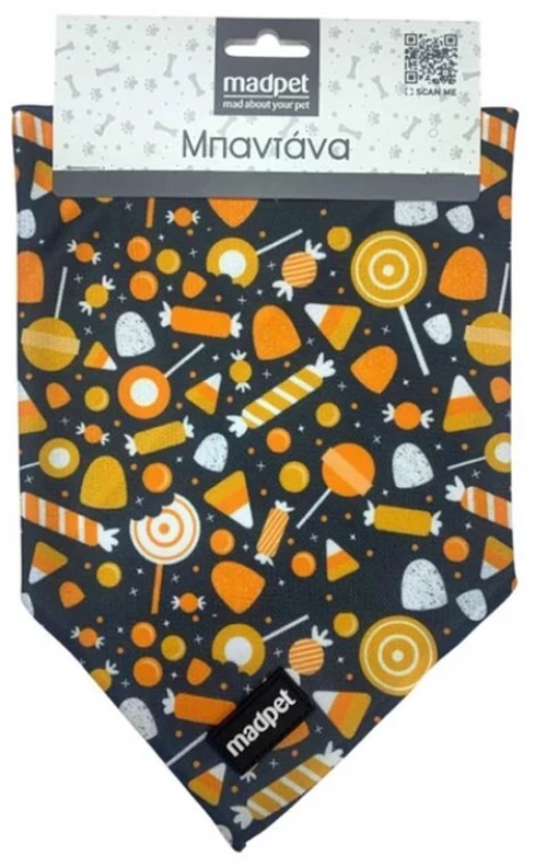Madpet Μπαντάνα Σκύλου Candy 49.5x35x35cm