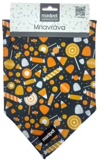Madpet Μπαντάνα Σκύλου Candy 49.5x35x35cm