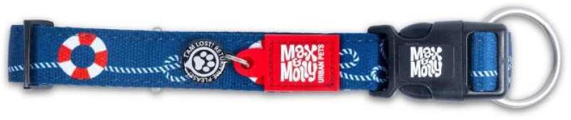 Max And Molly Smart ID Κολάρο Σκύλου – Sailor Large 2.5cm x 39-62cm