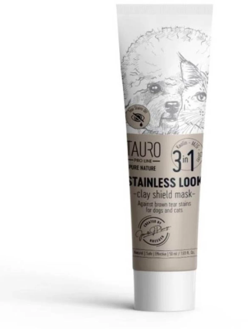 Stainless Look Clay Mask για Εξάλειψη Στιγμάτων από Έκκριση Δακρύων 50ml