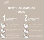 Stainless Look Clay Mask για Εξάλειψη Στιγμάτων από Έκκριση Δακρύων 50ml
