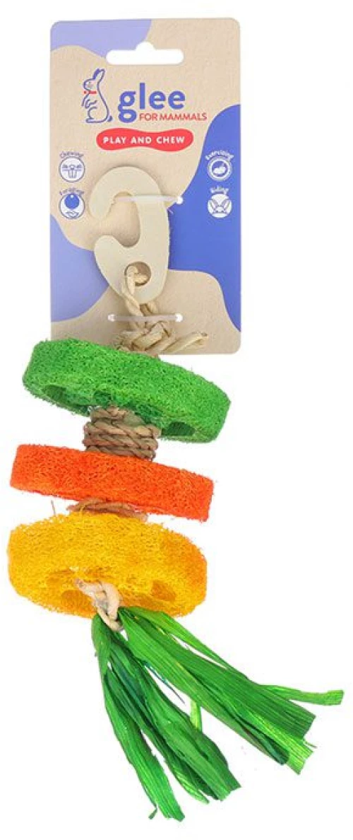 Glee Παιχνίδι Τρωκτικών Loofah Hoola 22cm