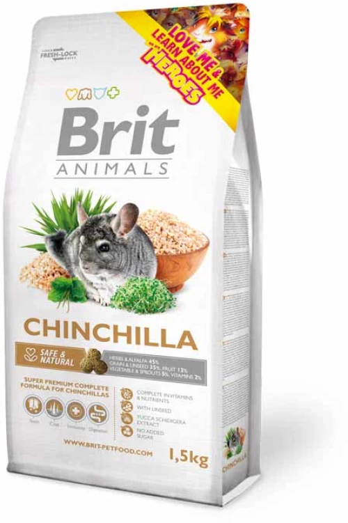 Brit Τροφή Chinchila 1,5kg