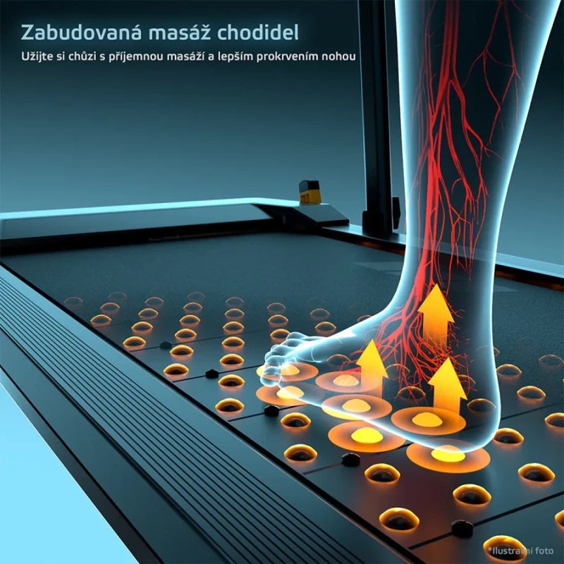 Διάδρομος Γυμναστικής Massage Treadmill inSPORTline ZenRun NOON