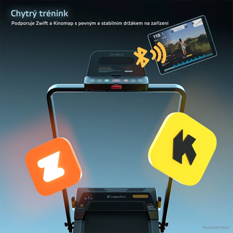 Διάδρομος Γυμναστικής Massage Treadmill inSPORTline ZenRun NOON