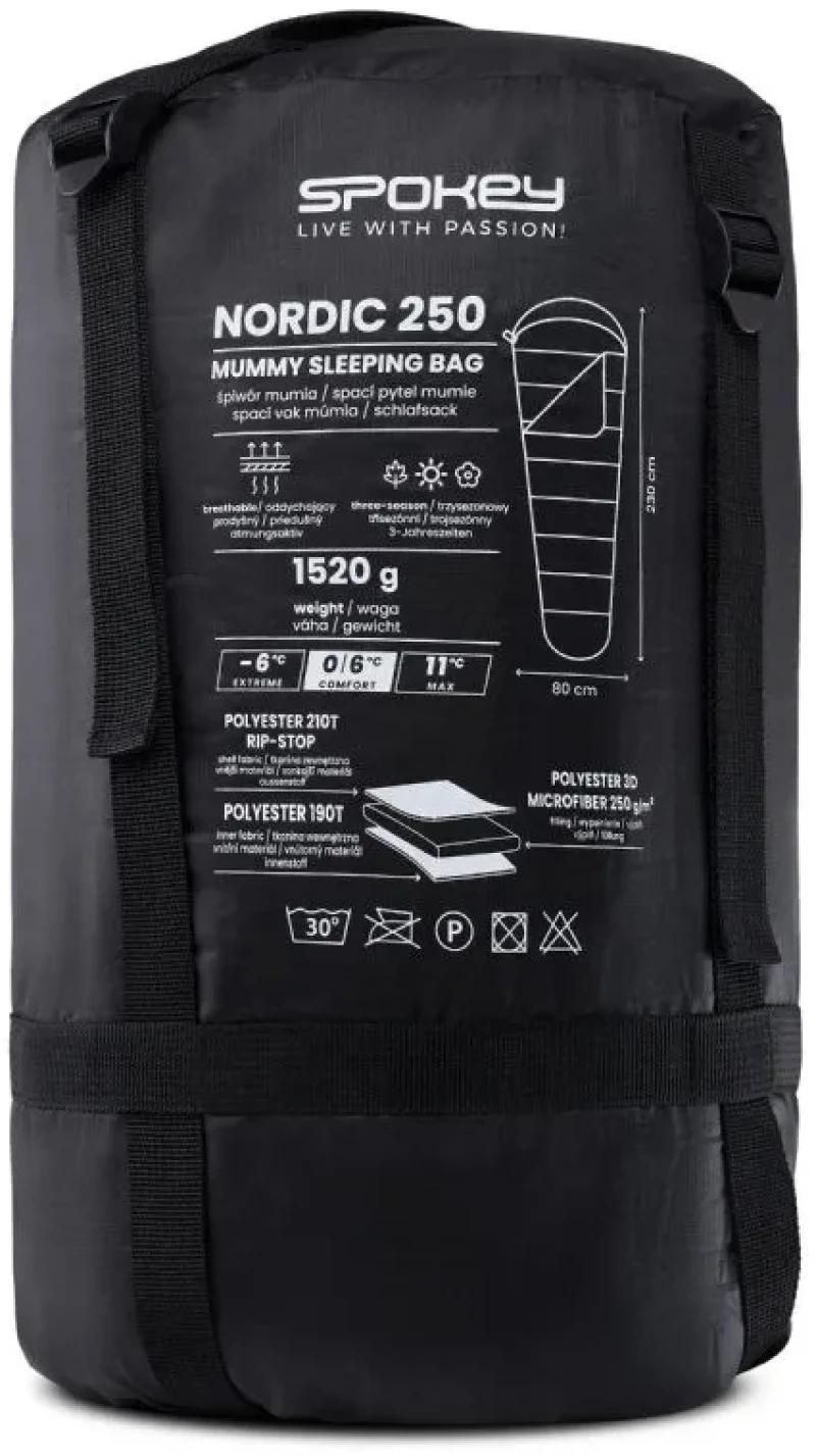 Υπνόσακος Spokey Nordic 250 sleeping bag SPK944829