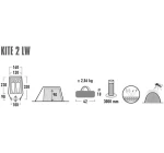 Σκηνή Camping High Peak Kite 2 LW 10343