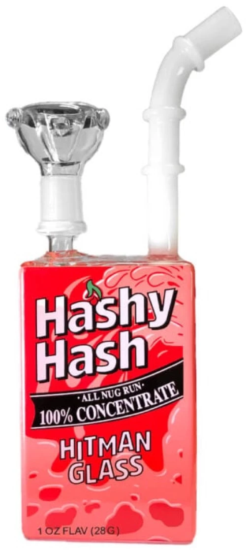 Hashy Hash Juice Glass Bong