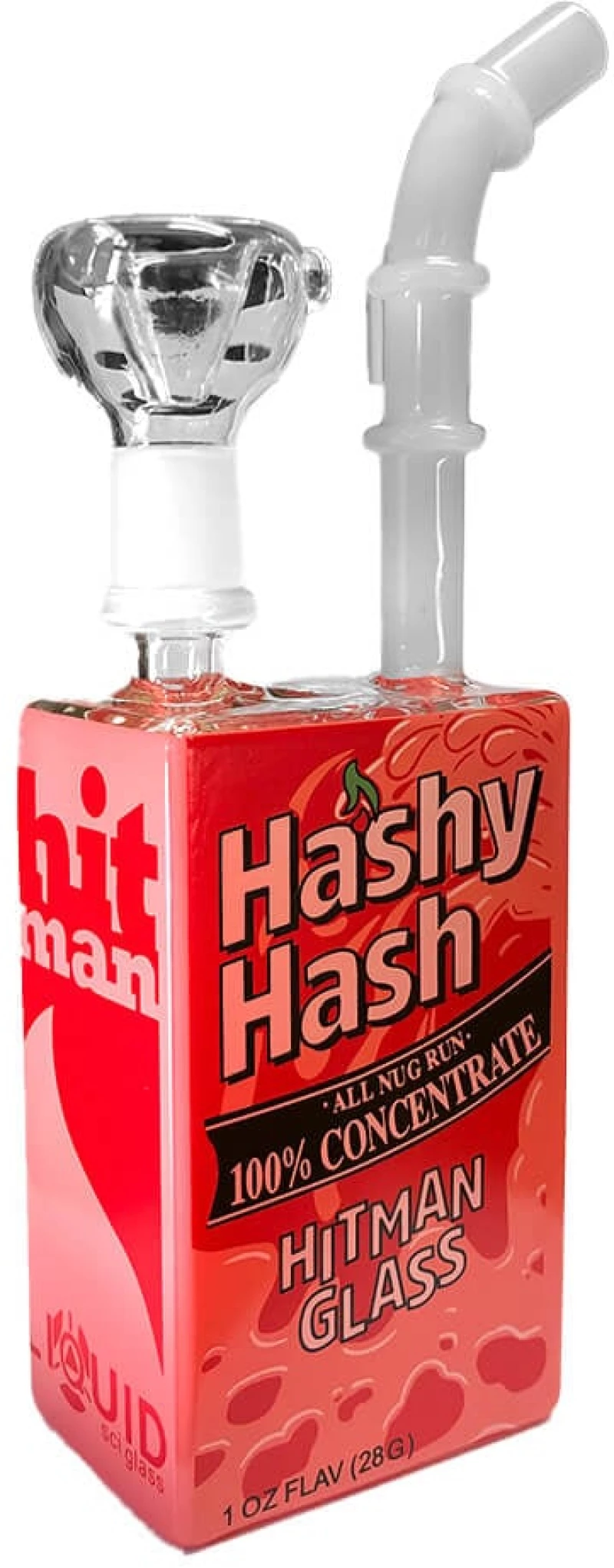 Hashy Hash Juice Glass Bong