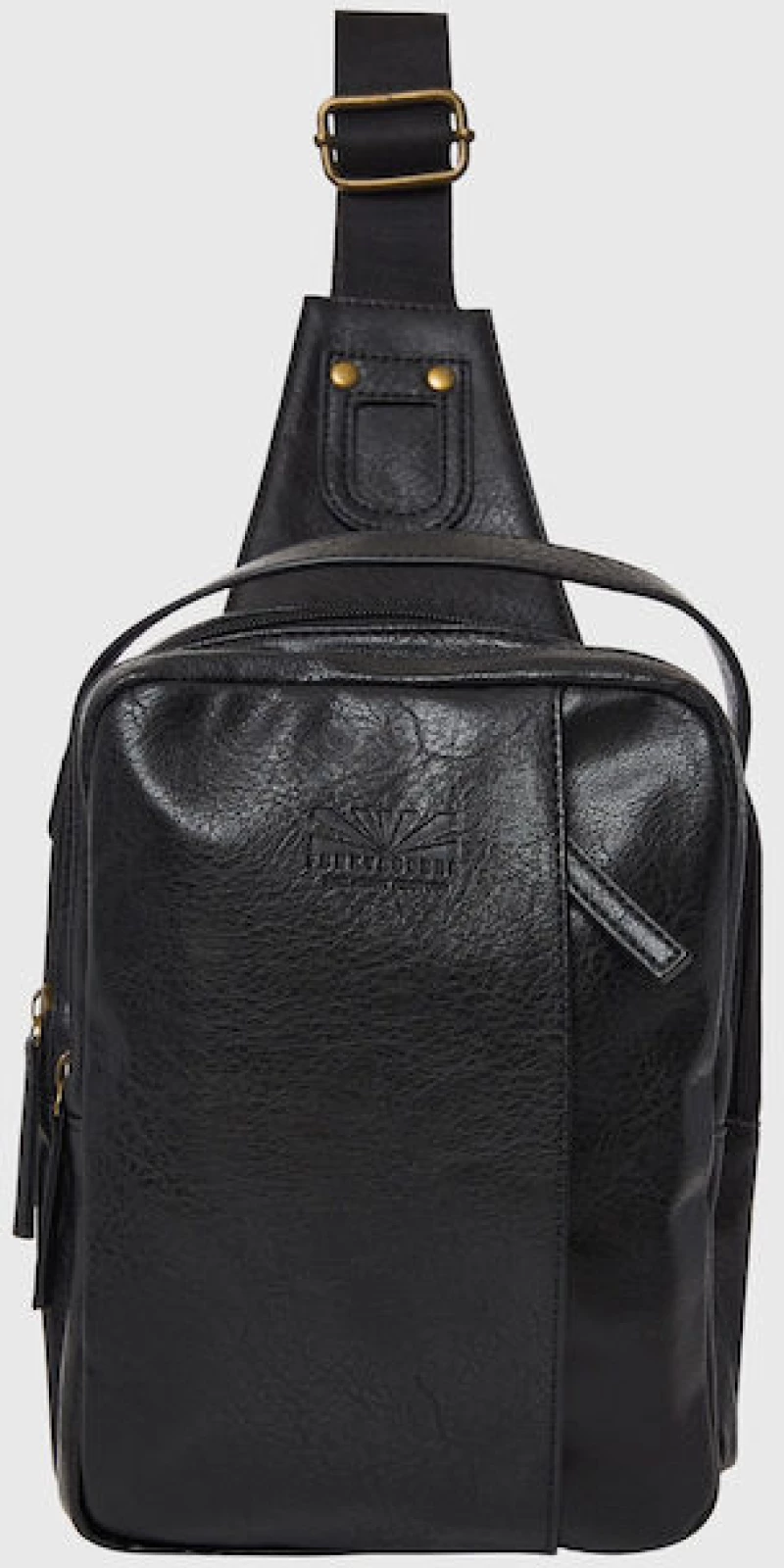 Funky Buddha ανδρικό τσαντάκι ώμου μαύρο FBM012-024-10-Black