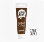 Χρώμα Ζαχαροπλαστικής σε Τζελ SugarCraft - brown / Καφέ 30gr