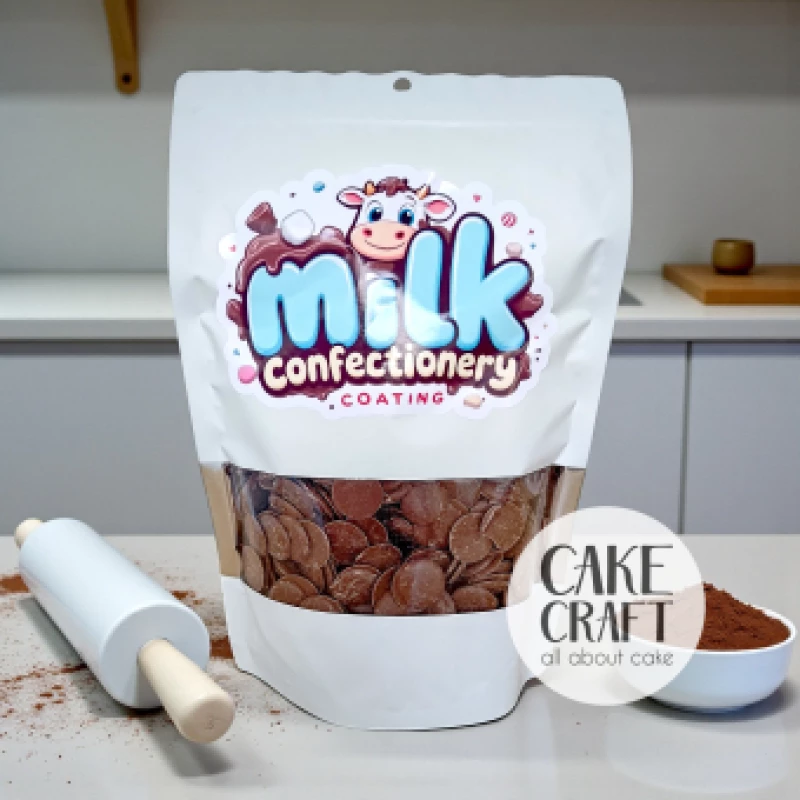 Σοκολάτα Απομίμηση SugarCraft κουμπιά Γάλακτος 500gr