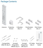 Ubiquiti AM-2G16-90, 2.4Ghz 16dBi, 90* AirMax BaseStation Sector Antenna