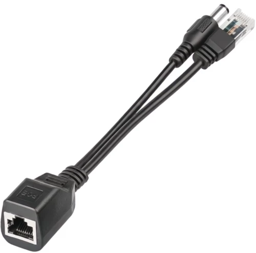EZ-POEPS03, 10/100Μ Παθητικό PoE Splitter Shielded Μάυρο