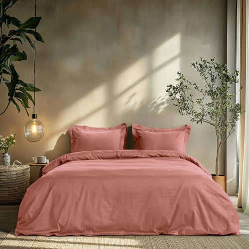 Beauty Home Σετ σεντόνια μονά Art 1700 Harmony 170x270 Σάπιο μήλο