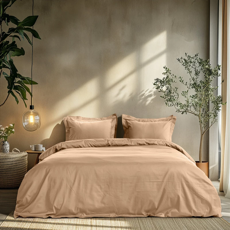 Beauty Home Σετ σεντόνια μονά Art 1700 Harmony 170x270 Μπεζ