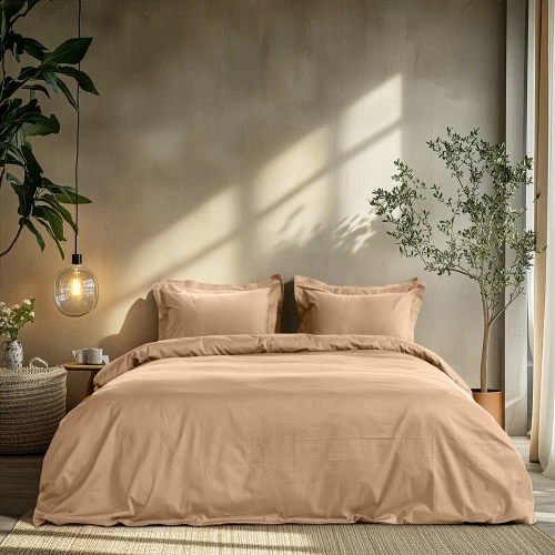 Beauty Home Σετ σεντόνια μονά Art 1700 Harmony 170x270 Μπεζ